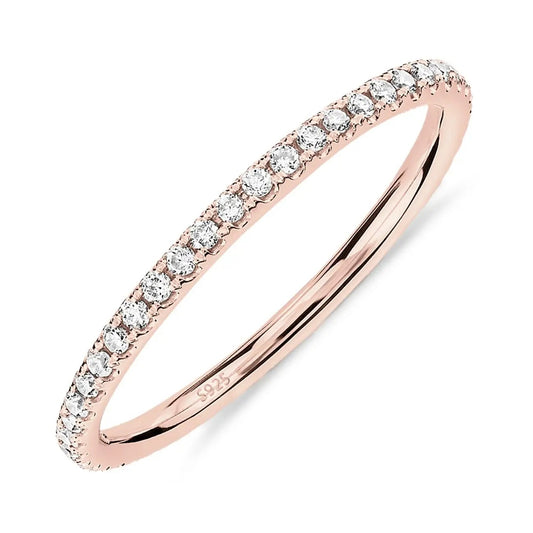 Eterna Pavé Band Ring